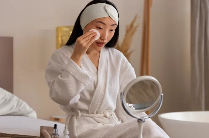 langkah double cleansing